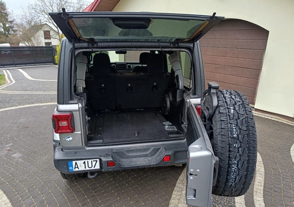 Jeep Wrangler cena 145000 przebieg: 122000, rok produkcji 2018 z Pleszew małe 154